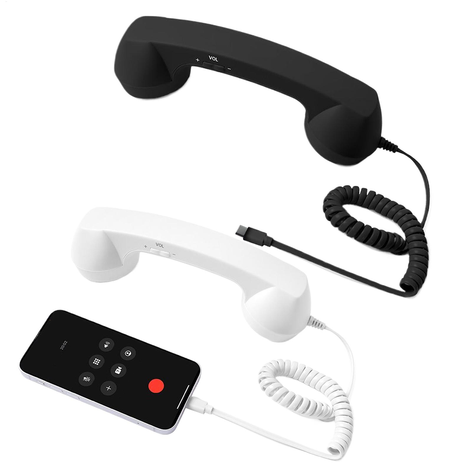 Retro Phone Handset Type-C Ret - Retro Handset Phone avaliação e preço