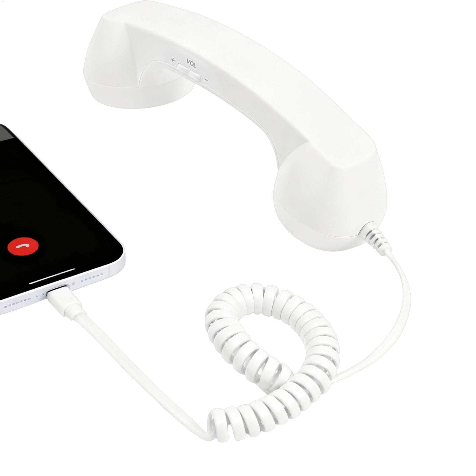 Retro Phone Handset Type-C Ret - Retro Handset Phone avaliação e preço