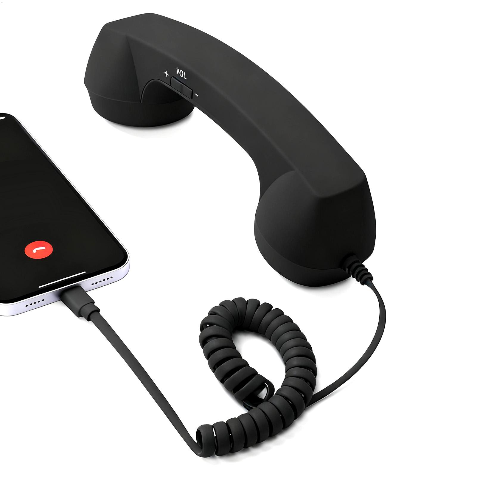 Retro Phone Handset Type-C Ret - Retro Handset Phone avaliação e preço