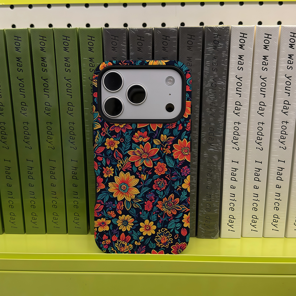 Boho Floral Phone Case For Mag - Magnetic Phone Case avaliação e preço