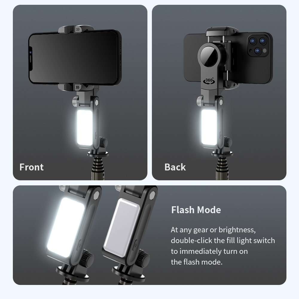 Selfie Stick Phone Gimbal Stab - Selfie Stick Tripod avaliação e preço