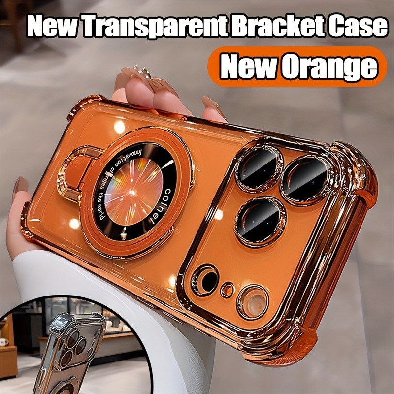 Luxury Plating Phone Case for  - Phone Kickstand Ring avaliação e preço