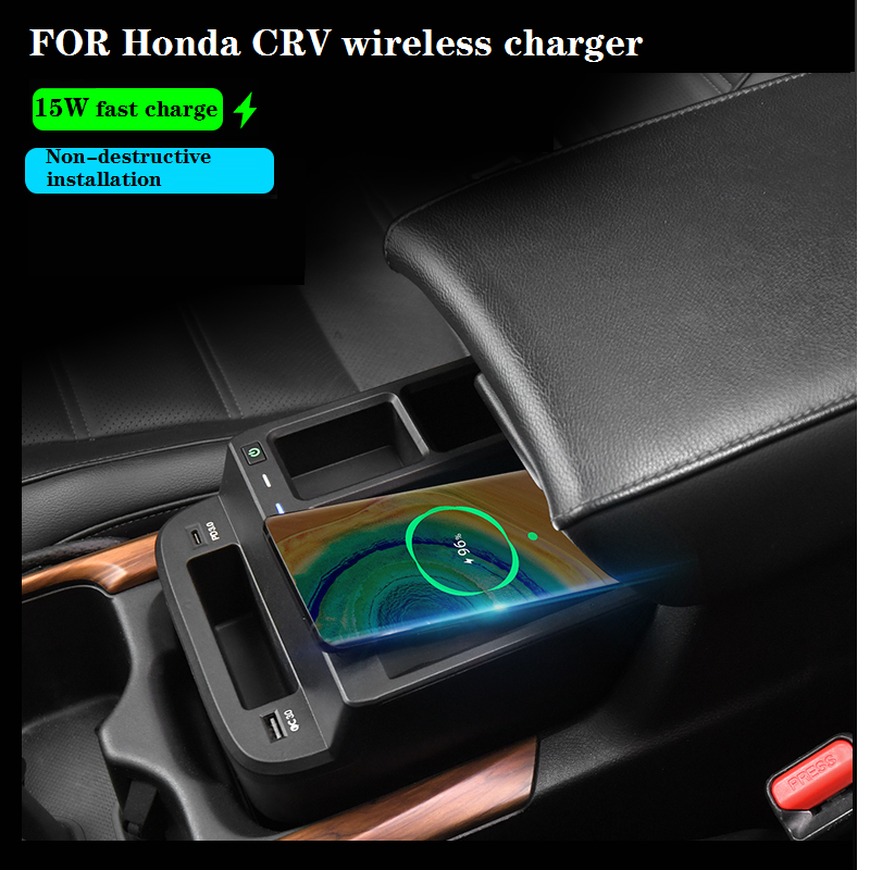 FOR Honda CRV 2017-2021 15W ca - Phone Accessories Box Set avaliação e preço
