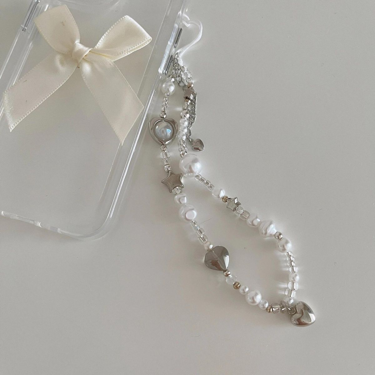 Premium Silver Star Pearl Phon - Phone Accessories Doll avaliação e preço
