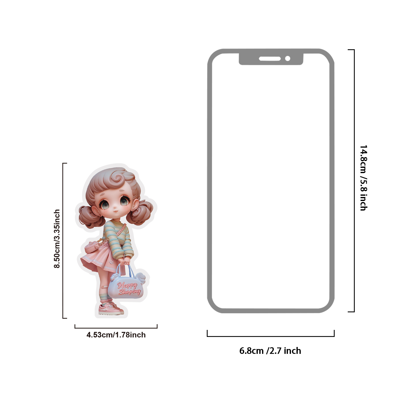 Etori Life 10Pcs Sweet Macaron - Phone Accessories Doll avaliação e preço