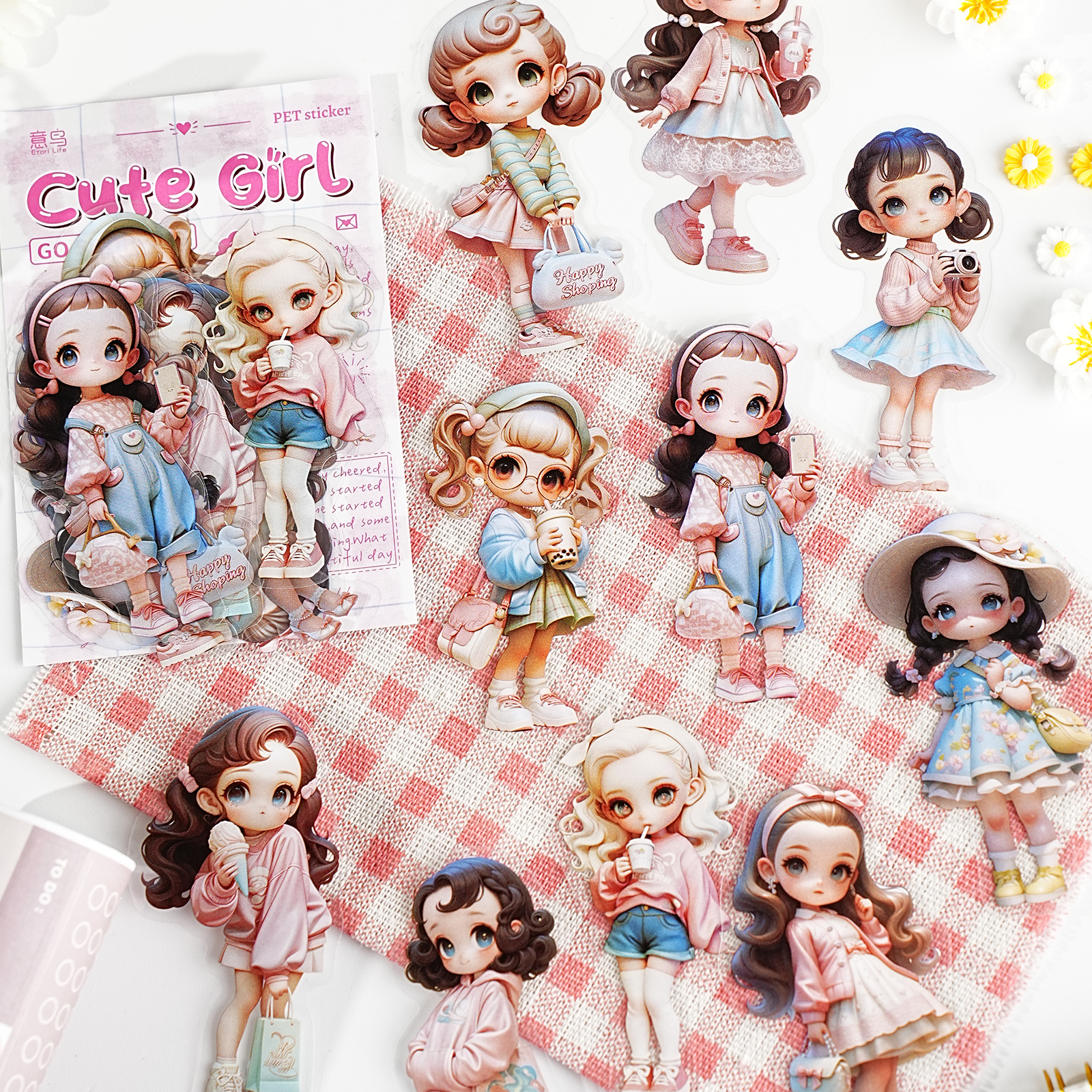 Etori Life 10Pcs Sweet Macaron - Phone Accessories Doll avaliação e preço