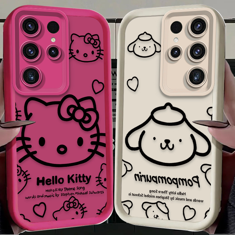 Sanrio Hello Kitty Pompom Puri - Phone Accessories Samsung avaliação e preço
