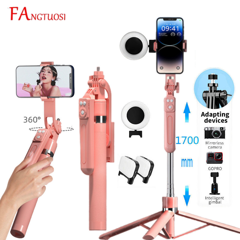 FANGTUOSI 360 ° rotation Wirel - Selfie Stick Tripod avaliação e preço