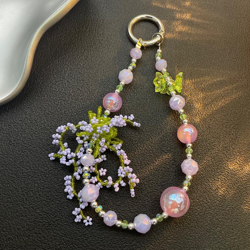 【C】Summer Colorful Beaded Phon - Phone Accessories Types avaliação e preço