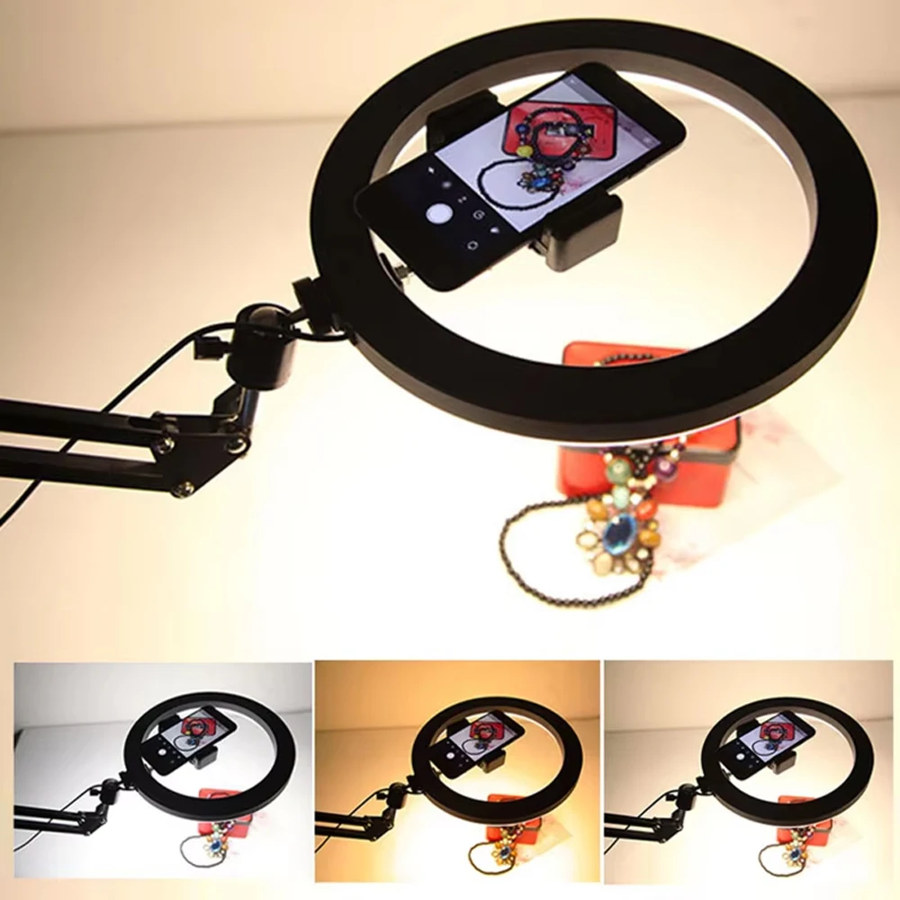 Nice Overhead Tripod With Ring - Selfie Stick Tripod avaliação e preço