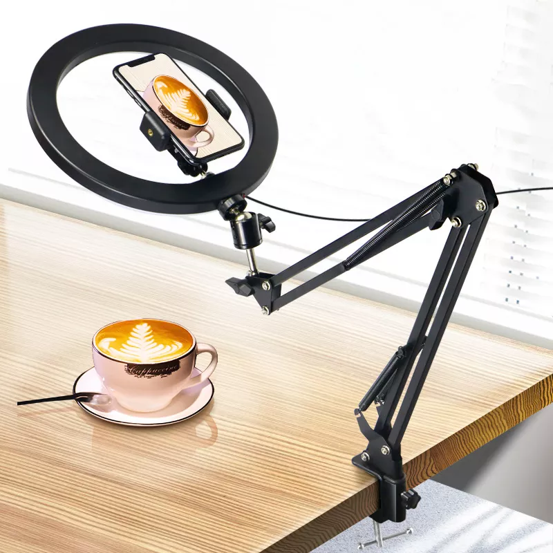 Nice Overhead Tripod With Ring - Selfie Stick Tripod avaliação e preço