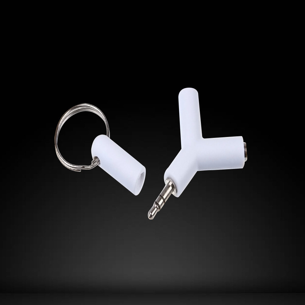 3.5mm Earphone Splitter Adapte - Earphone Splitter Jack avaliação e preço