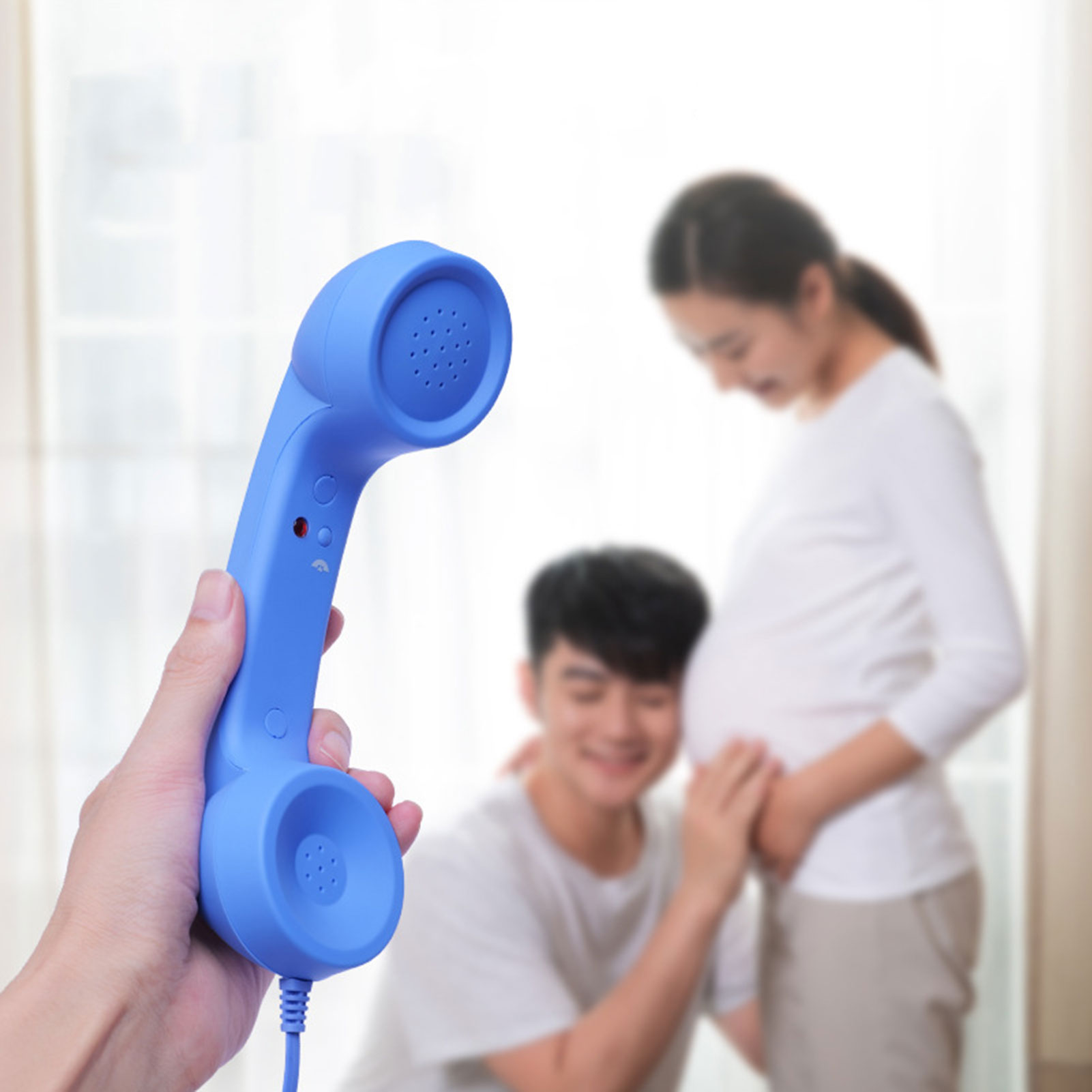 Retro Type C Telephones Handse - Retro Handset Phone avaliação e preço