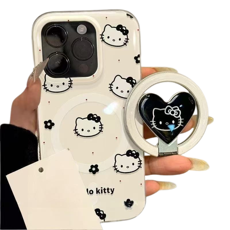 Anime Black Flower Sanrio Hell - Phone Accessories Box Set avaliação e preço