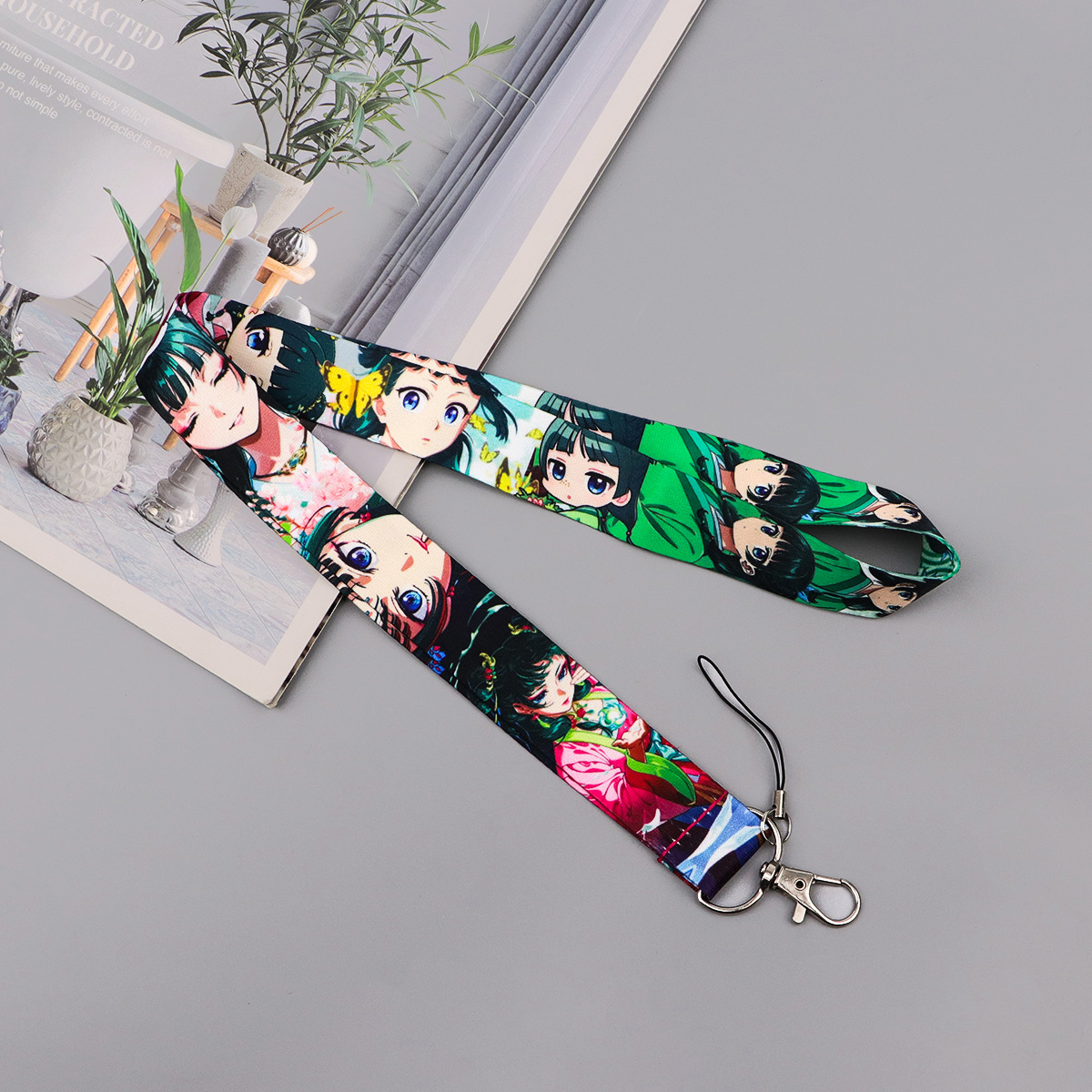 Cute Anime Girl Lanyard Neck S - Phone Accessories For Men avaliação e preço