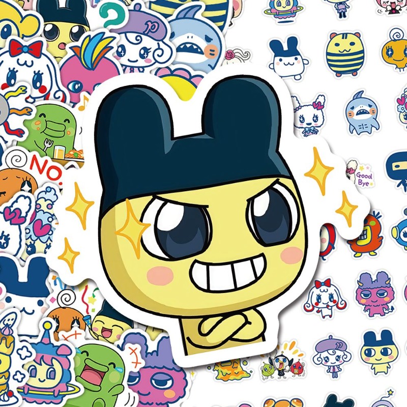Japanese Tamagotchi Stickers E - Phone Accessories Japan avaliação e preço