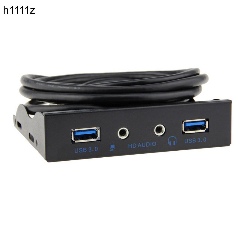 2 Port USB 3.0 Hub Splitter HD - Earphone Splitter Jack avaliação e preço