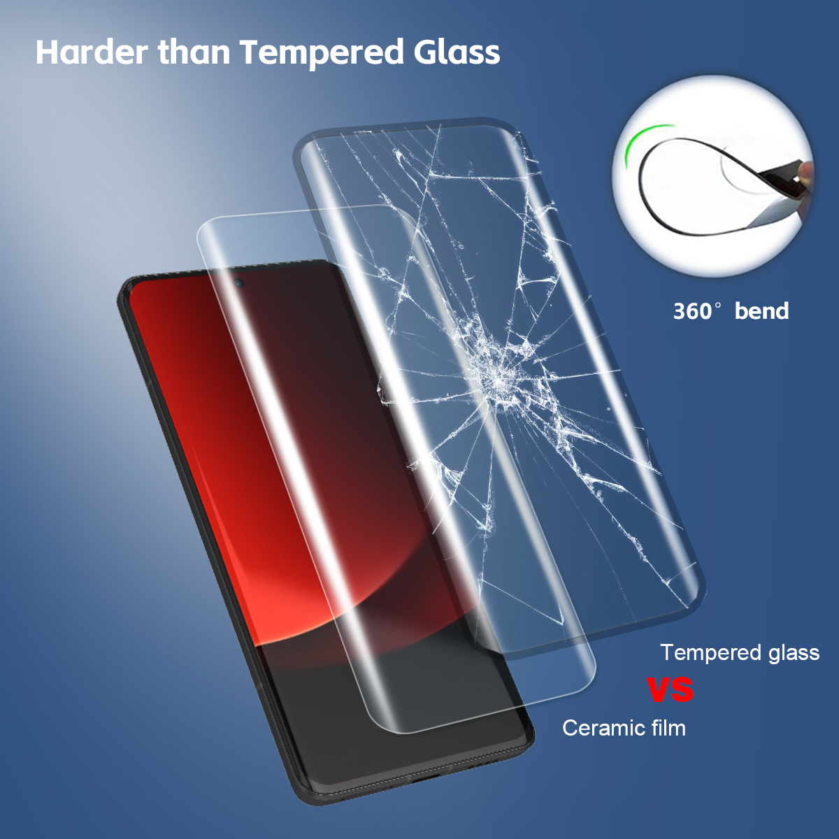 3PCS Full Curved Ceramic Scree - Phone Accessories Online Store avaliação e preço