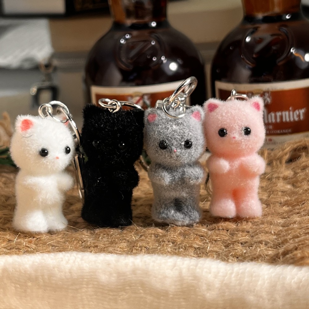New Trendy Toy Kitten Keychain - Phone Accessories Doll avaliação e preço