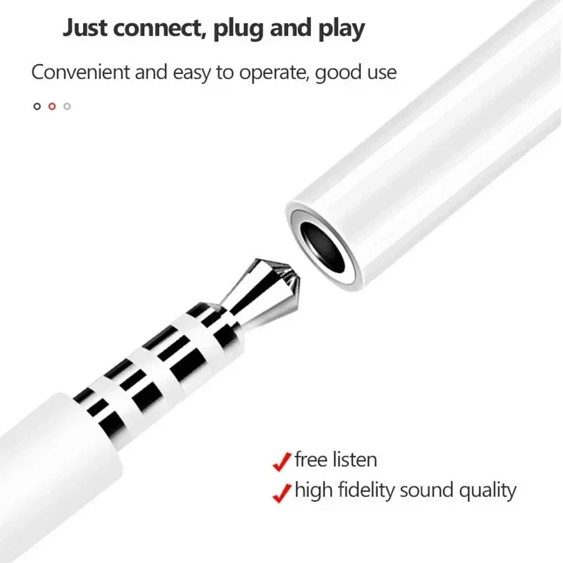 For IOS Headphone Adaptador fo - Earphone Splitter Jack avaliação e preço