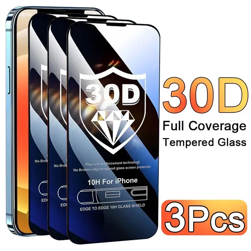 3PCS Glass Protector Phone Cas - Phone Accessories Box Set avaliação e preço