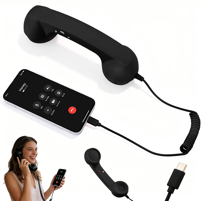 2026 New Retro Style Type-C Ph - Retro Handset Phone avaliação e preço