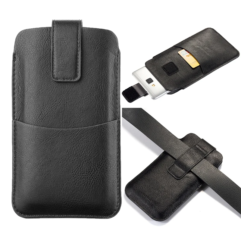 Universal Leather Phone Holste - Phone Accessories For Men avaliação e preço