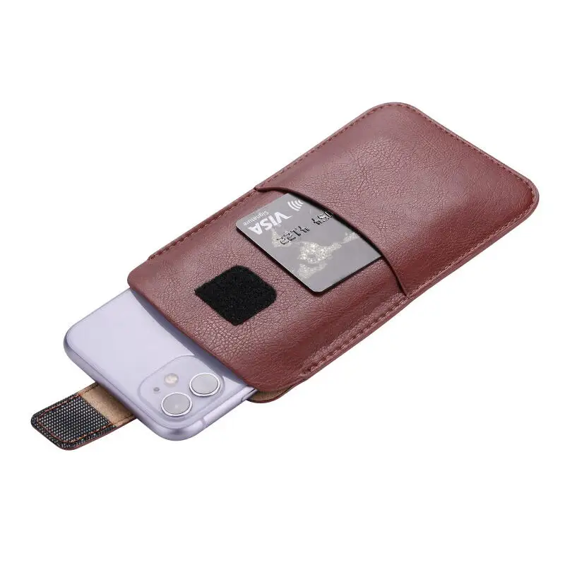 Universal Leather Phone Holste - Phone Accessories For Men avaliação e preço