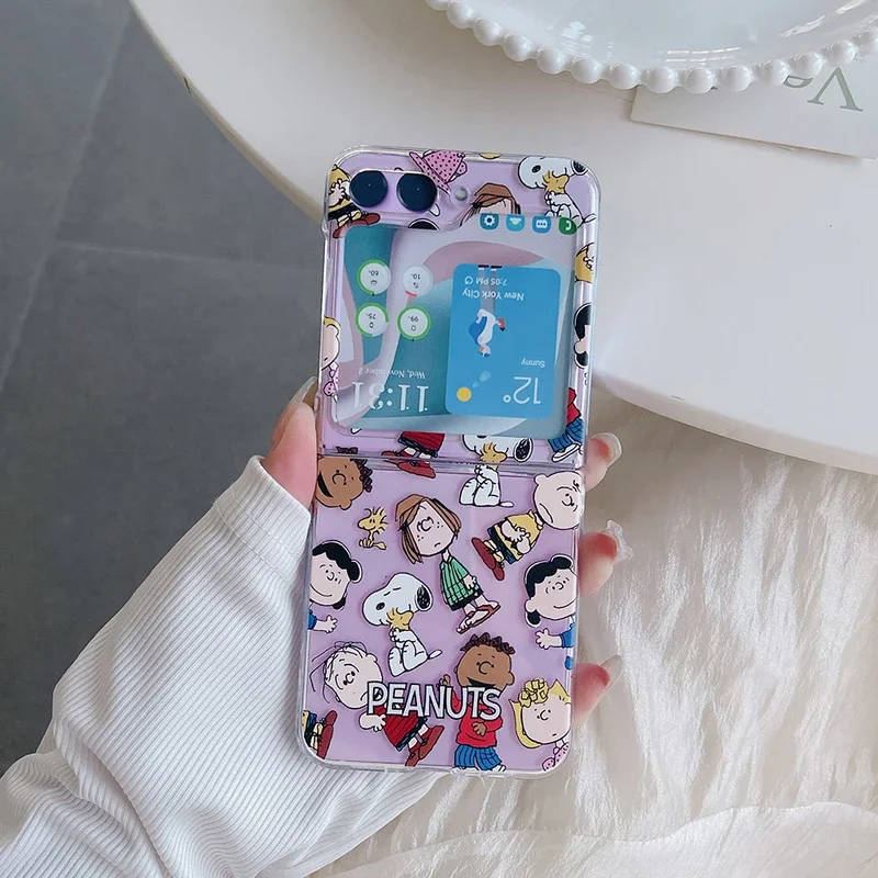 Cute Cartoon Snoopy Charlie Br - Phone Accessories Samsung avaliação e preço
