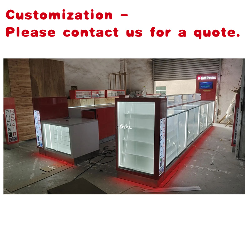 custom.Shopping Center Mobile  - Phone Accessories Shop Design avaliação e preço