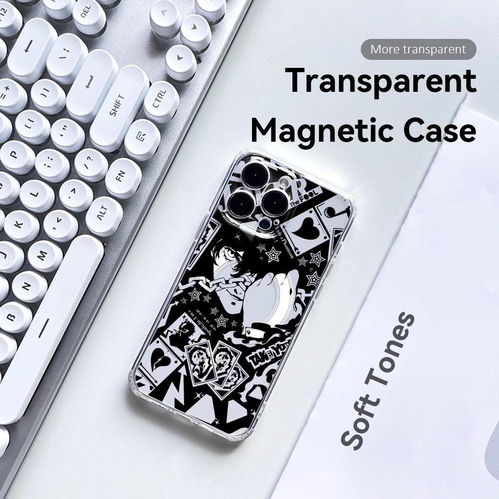 Game P-Persona 5 Phone Case Ma - Magnetic Phone Case avaliação e preço