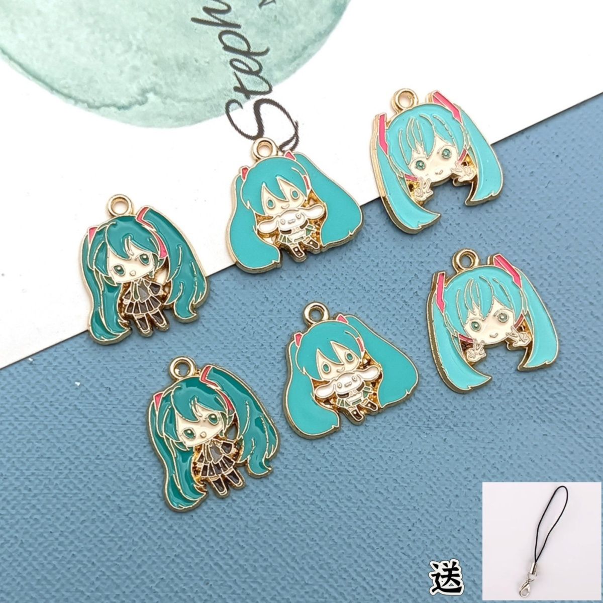 Hatsune Miku peripherals, cute - Phone Accessories Doll avaliação e preço