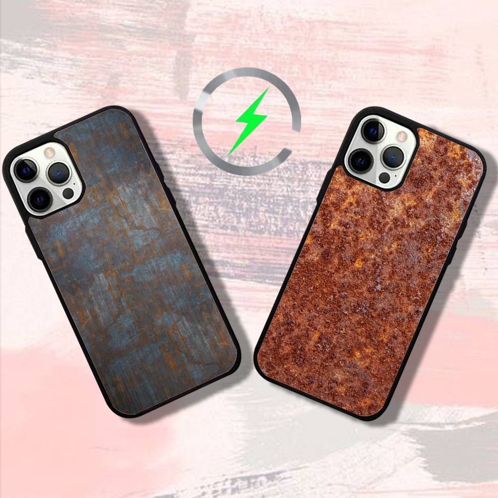 Retro Industrial Rust Phone Ca - Retro Handset Phone avaliação e preço