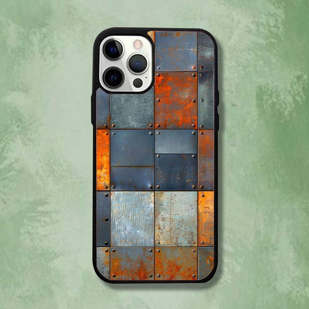 Retro Industrial Rust Phone Ca - Retro Handset Phone avaliação e preço